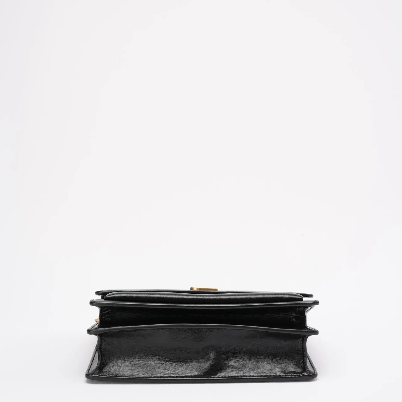 Saint Laurent Black Calfskin Medium Monogram Sunset 2021