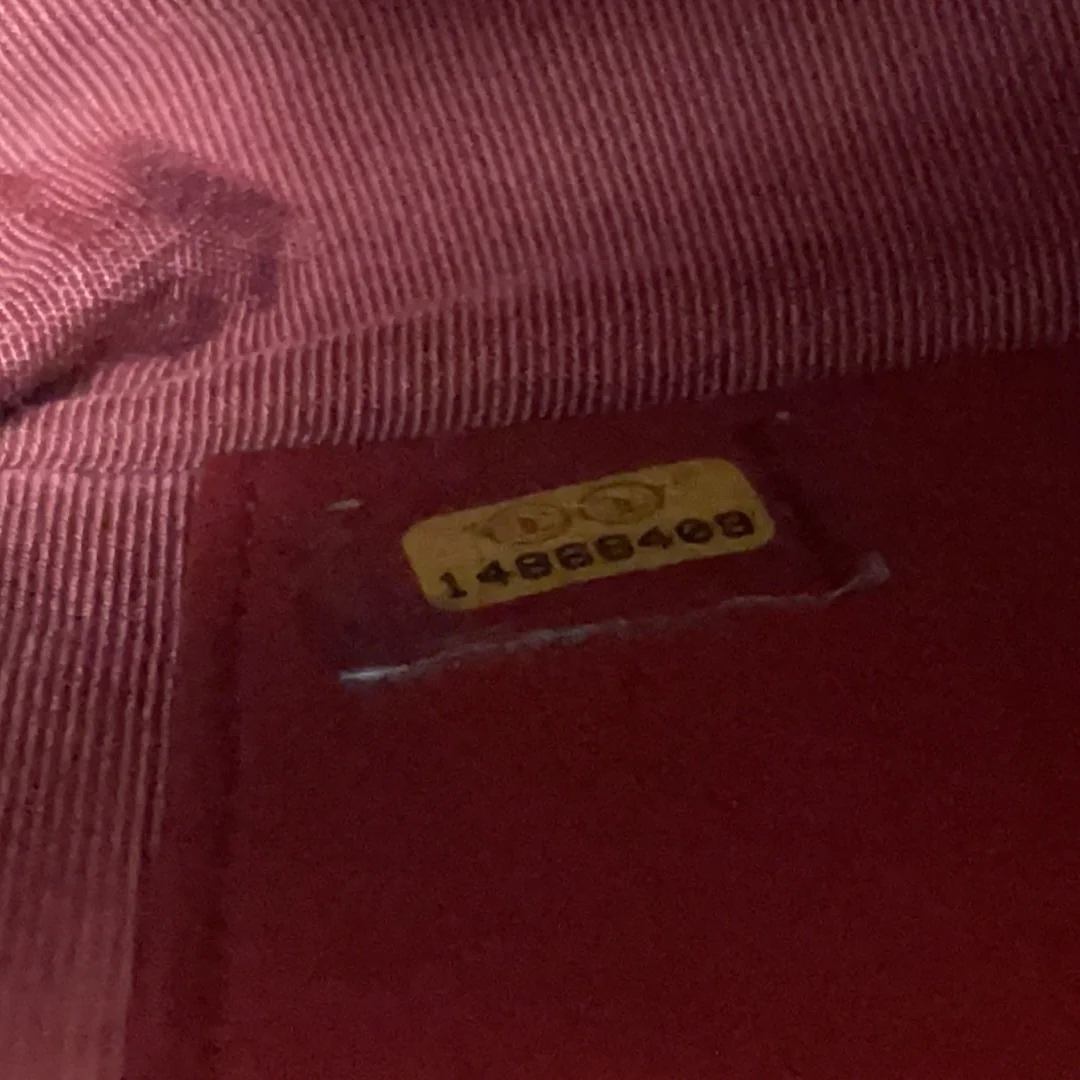 Chanel Red Lambskin Wallet on Chain (WOC) 2011