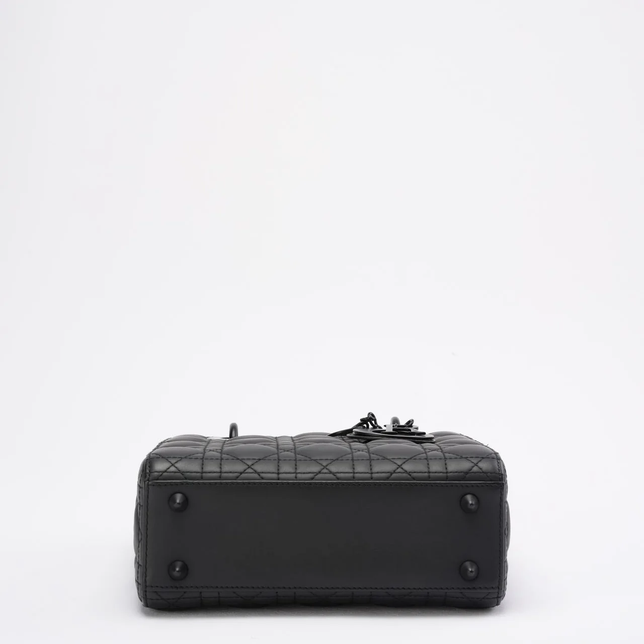 Christian Dior Matte Black Small Lady Dior Bag 2020