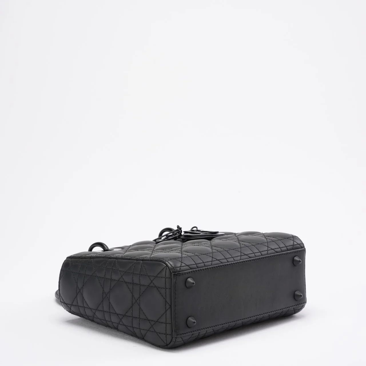 Christian Dior Matte Black Small Lady Dior Bag 2020