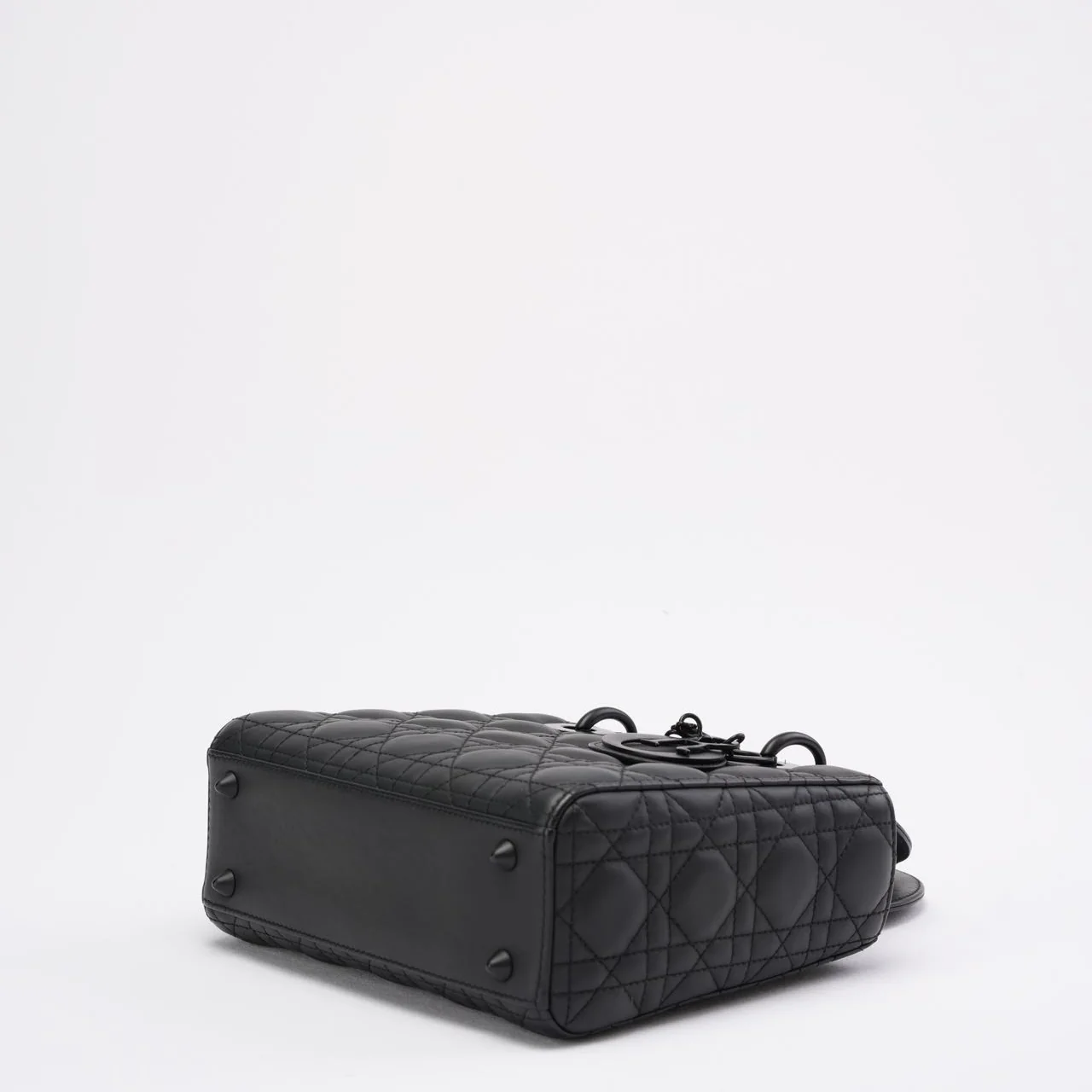 Christian Dior Matte Black Small Lady Dior Bag 2020