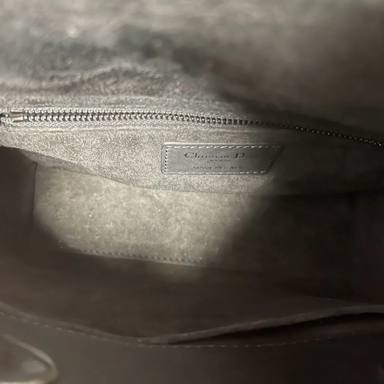 Christian Dior Matte Black Small Lady Dior Bag 2020