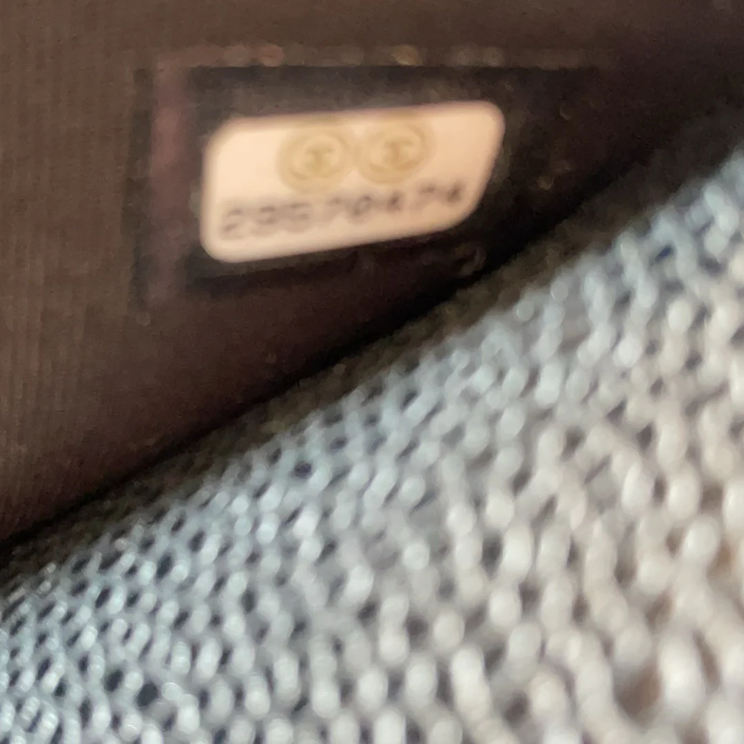 Chanel Black Caviar Leather Wallet on Chain(WOC) 2020