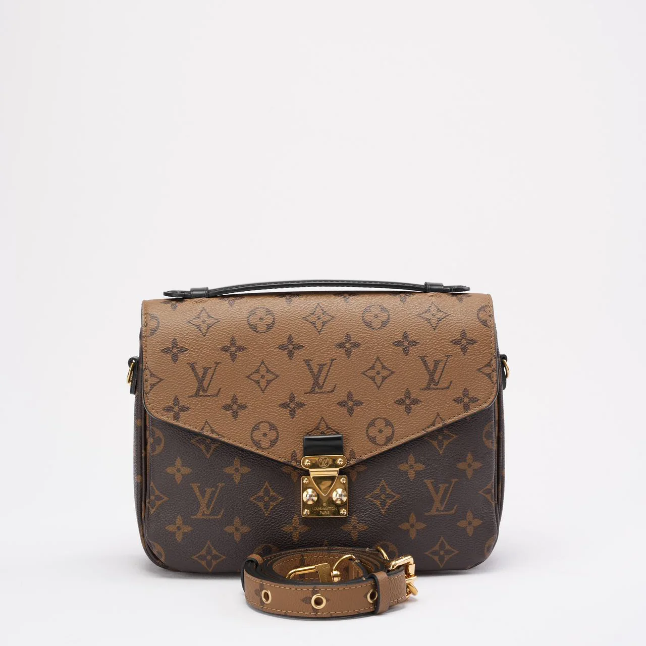 Louis Vuitton Monogram Pochette Metis MM Handbag