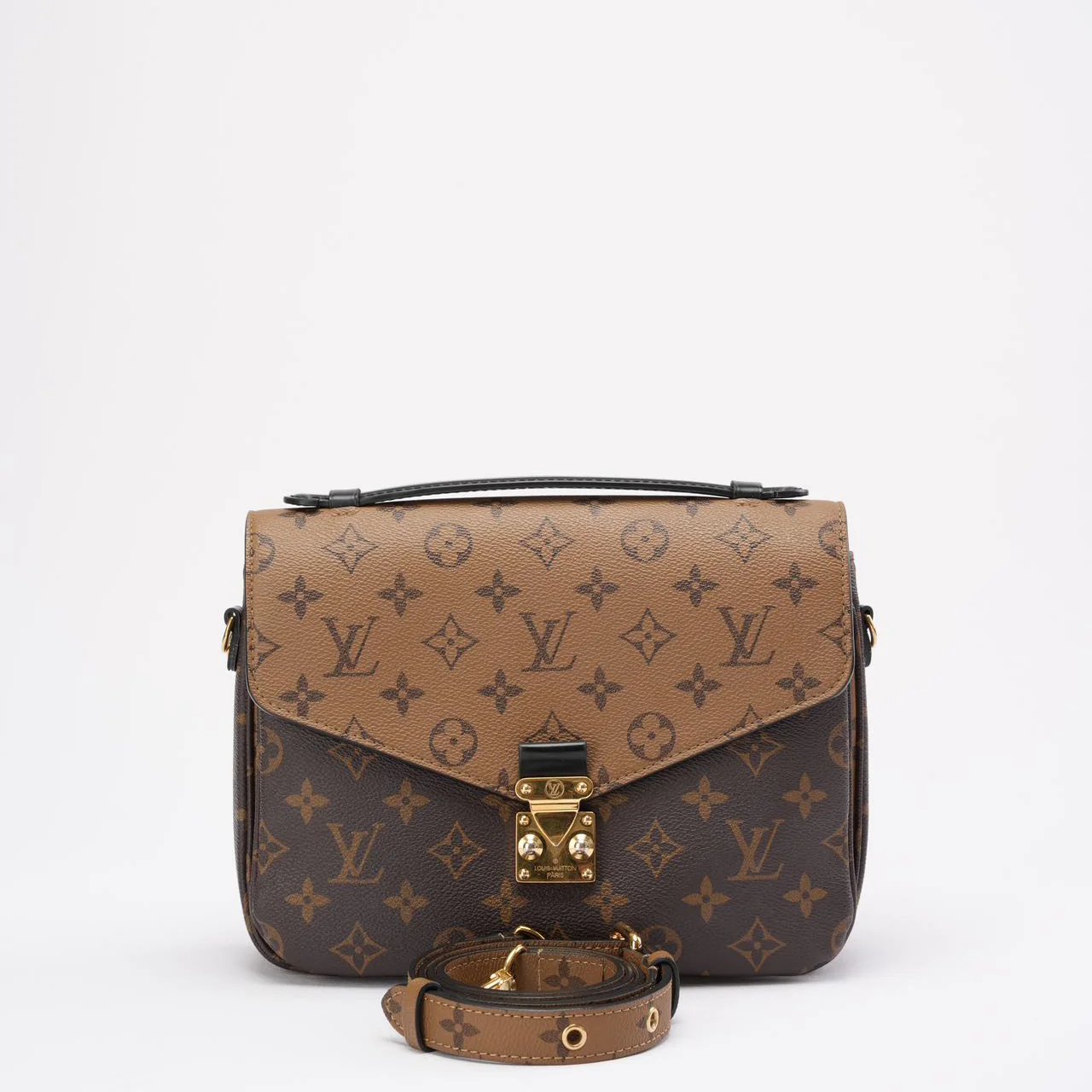 Louis Vuitton Monogram Pochette Metis MM Handbag