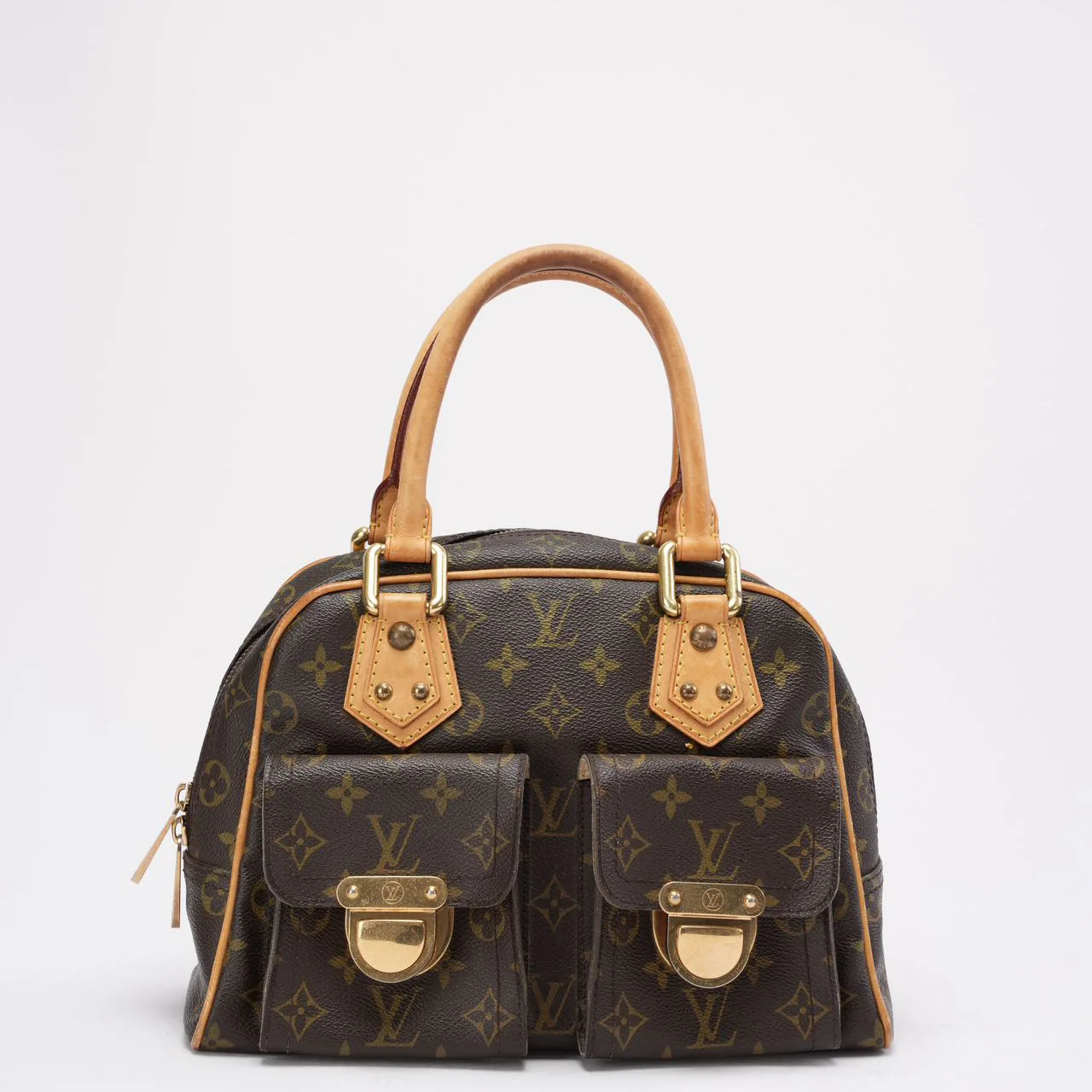 Louis Vuitton Manhattan PM Brown Monogram Handbag
