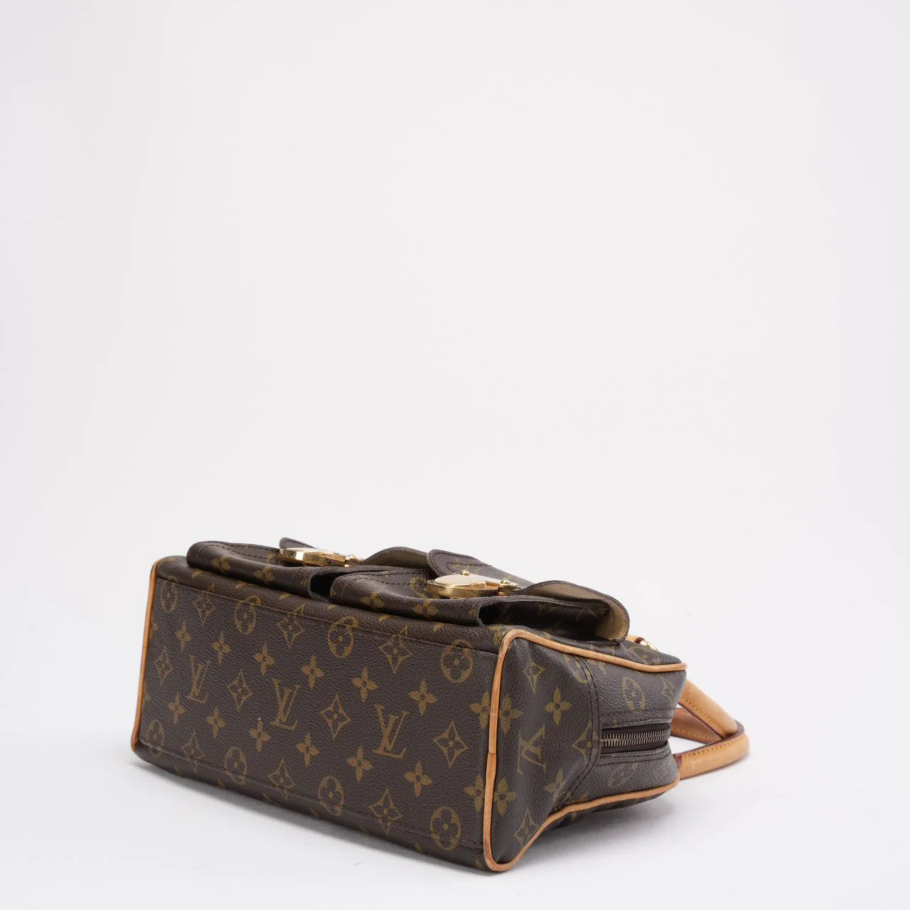 Louis Vuitton Manhattan PM Brown Monogram Handbag
