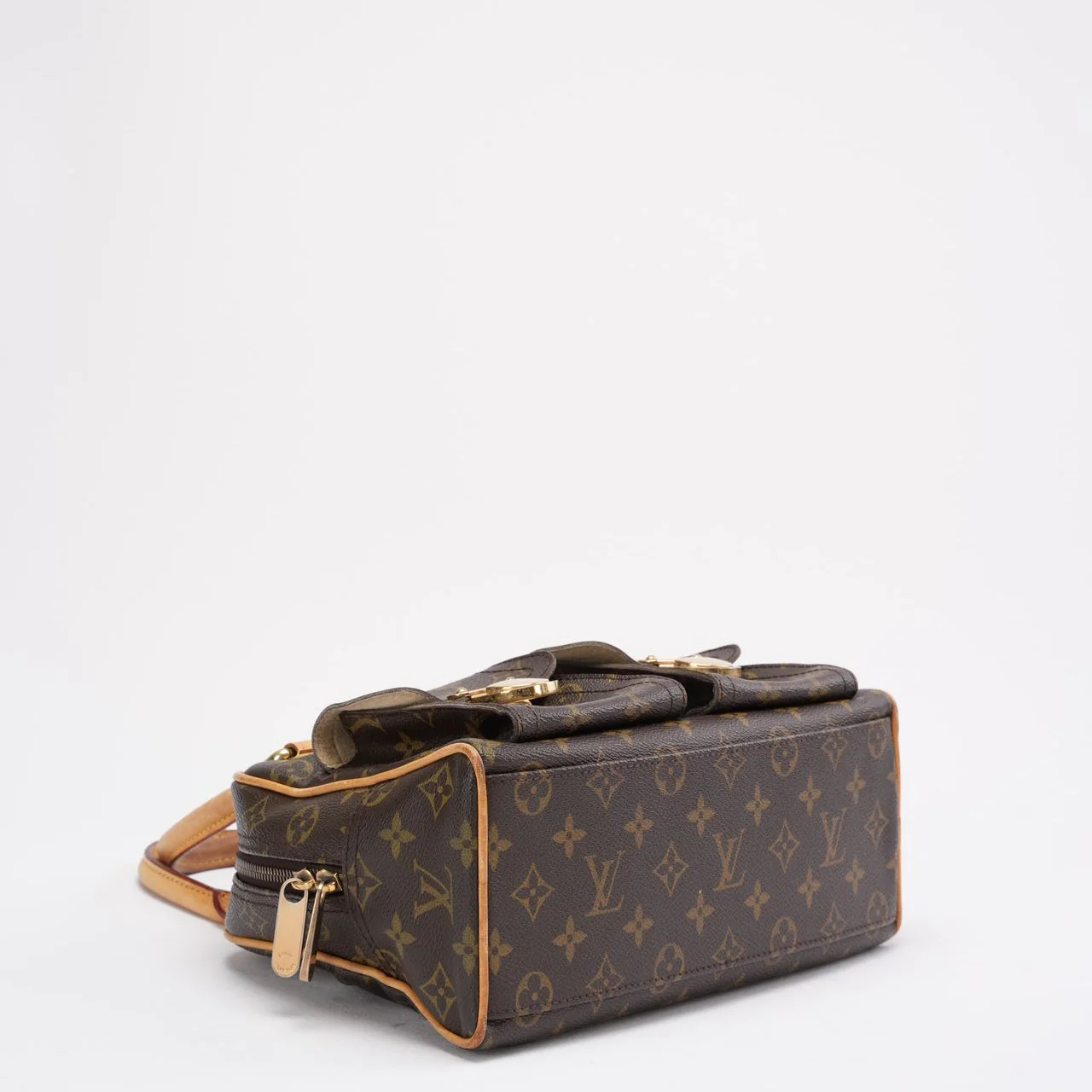Louis Vuitton Manhattan PM Brown Monogram Handbag