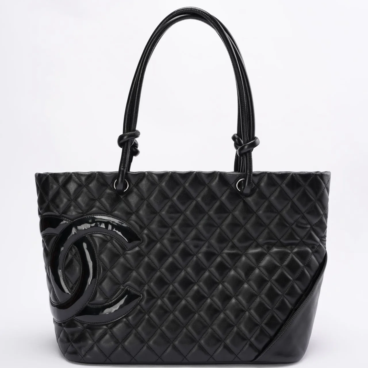 Chanel Black Cambon Tote Bag 2010-2011