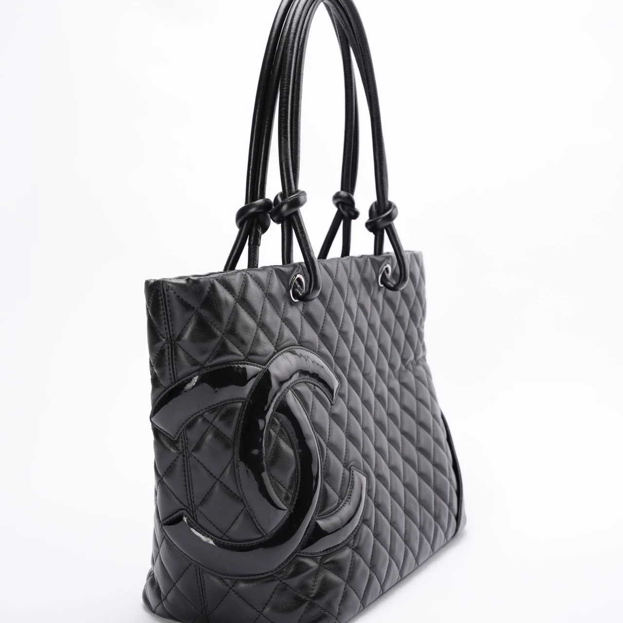 Chanel Black Cambon Tote Bag 2010-2011
