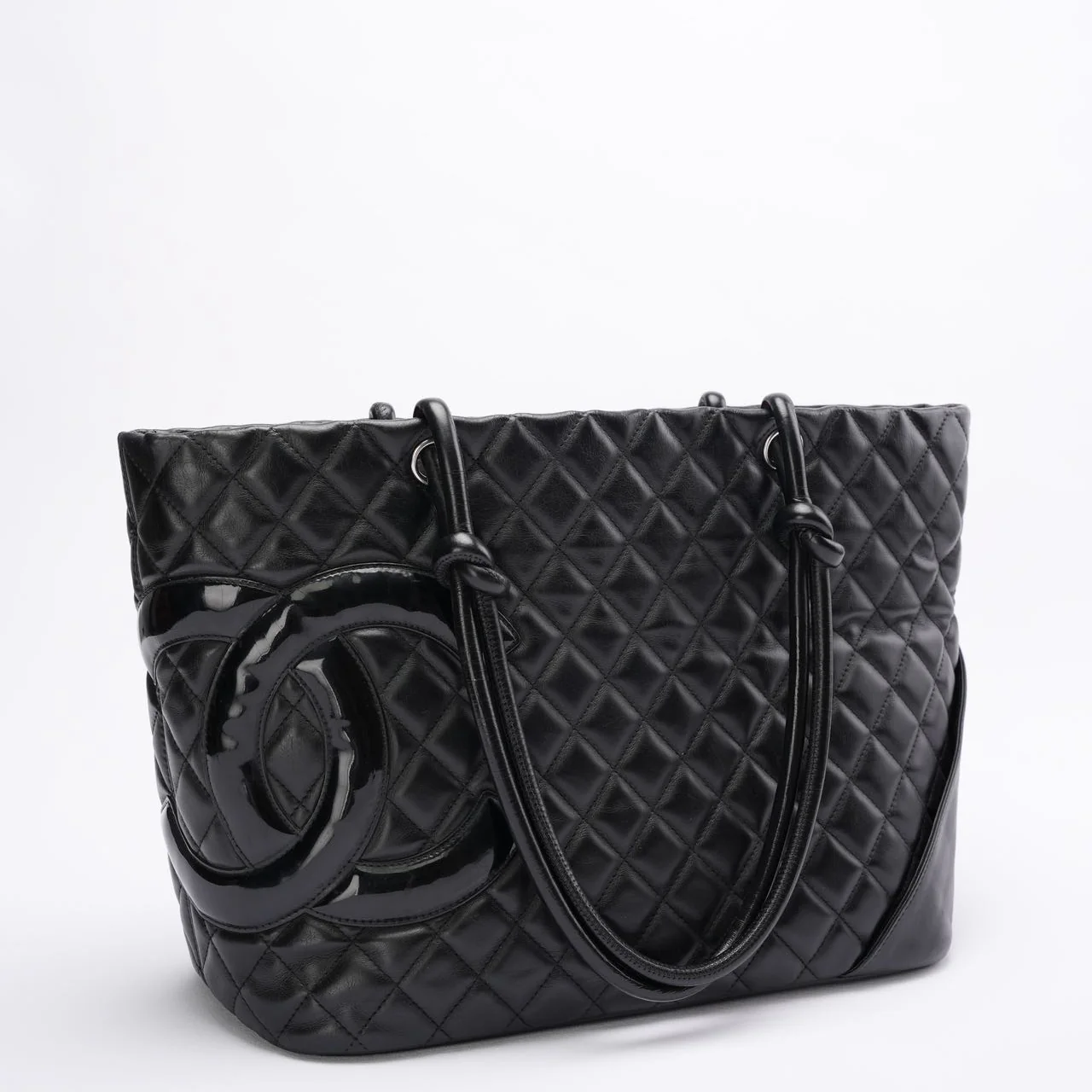 Chanel Black Cambon Tote Bag 2010-2011