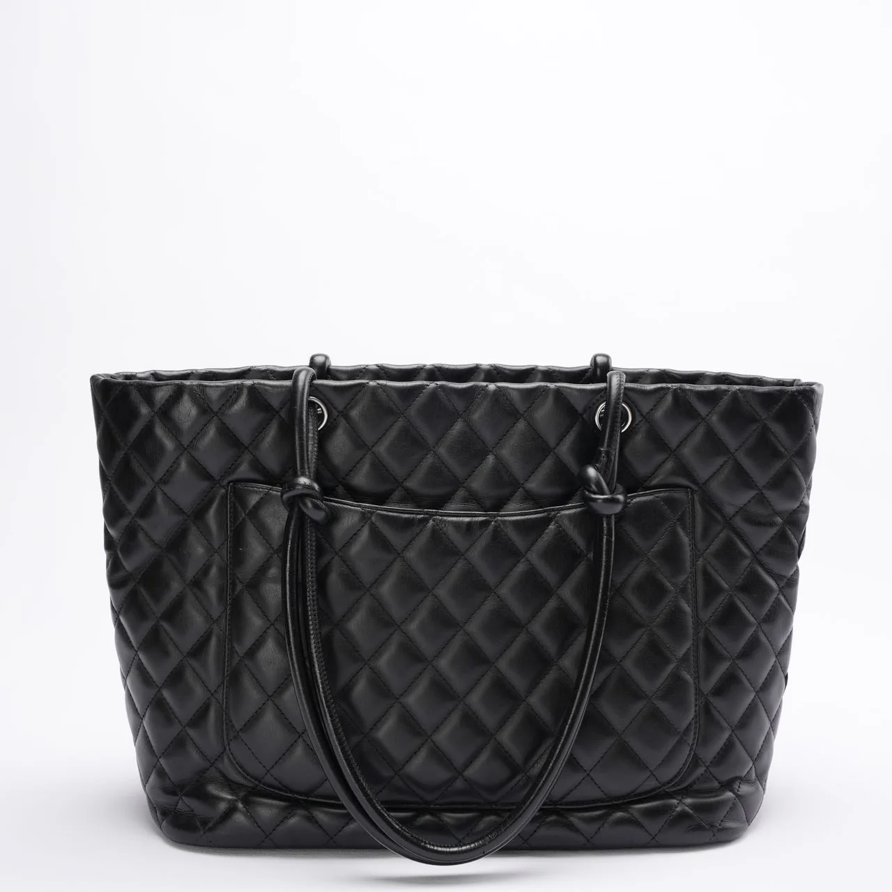 Chanel Black Cambon Tote Bag 2010-2011