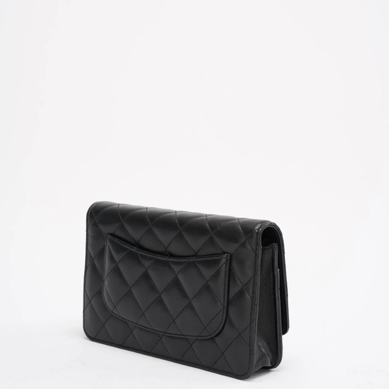 Chanel Black Classic Wallet on Chain (WOC) 2018