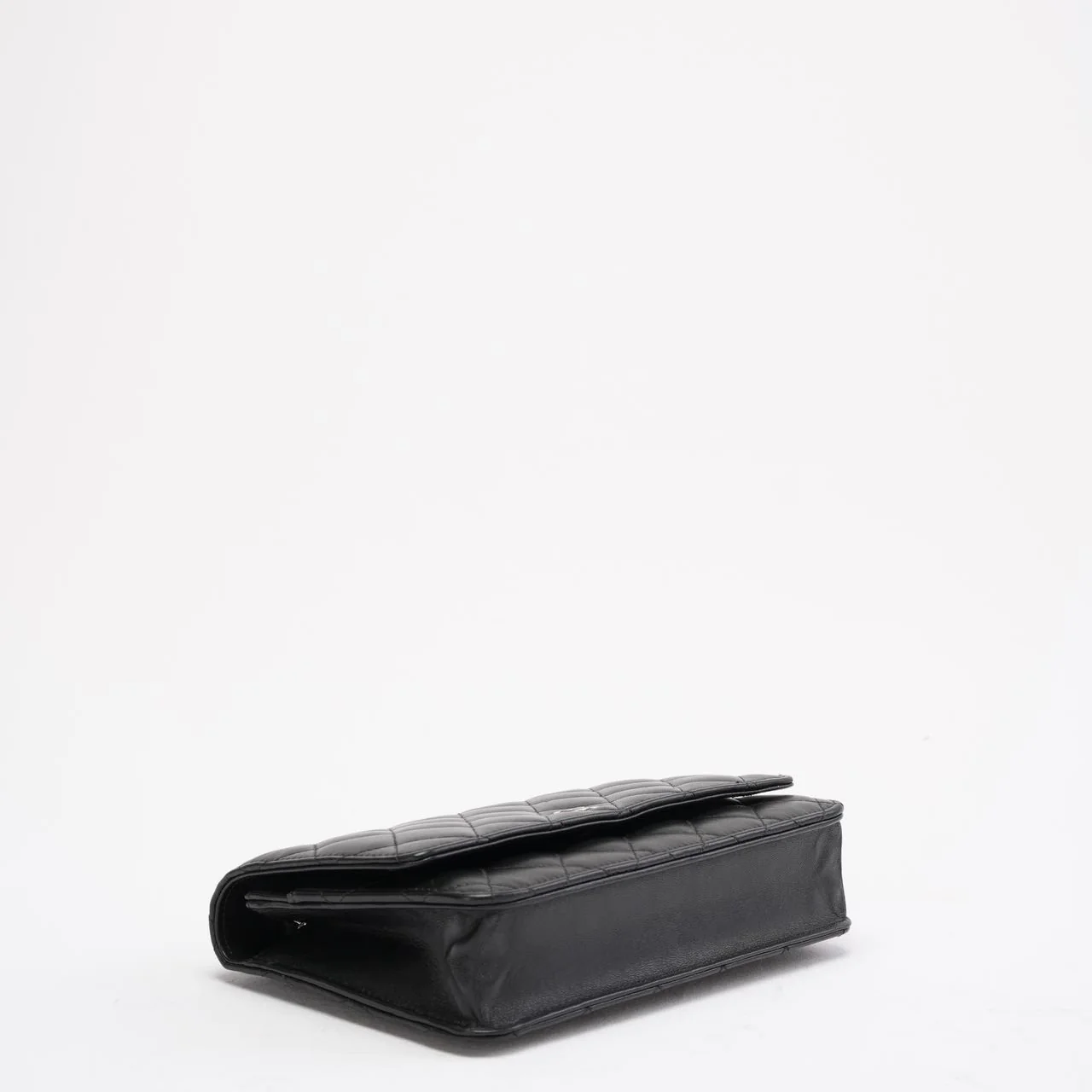 Chanel Black Classic Wallet on Chain (WOC) 2018