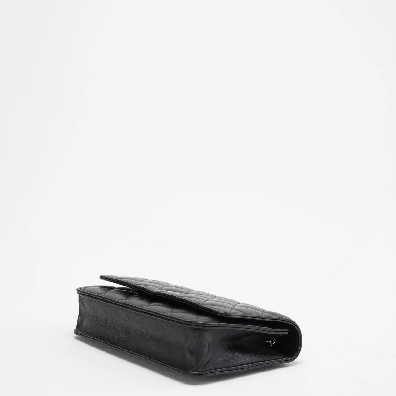 Chanel Black Classic Wallet on Chain (WOC) 2018