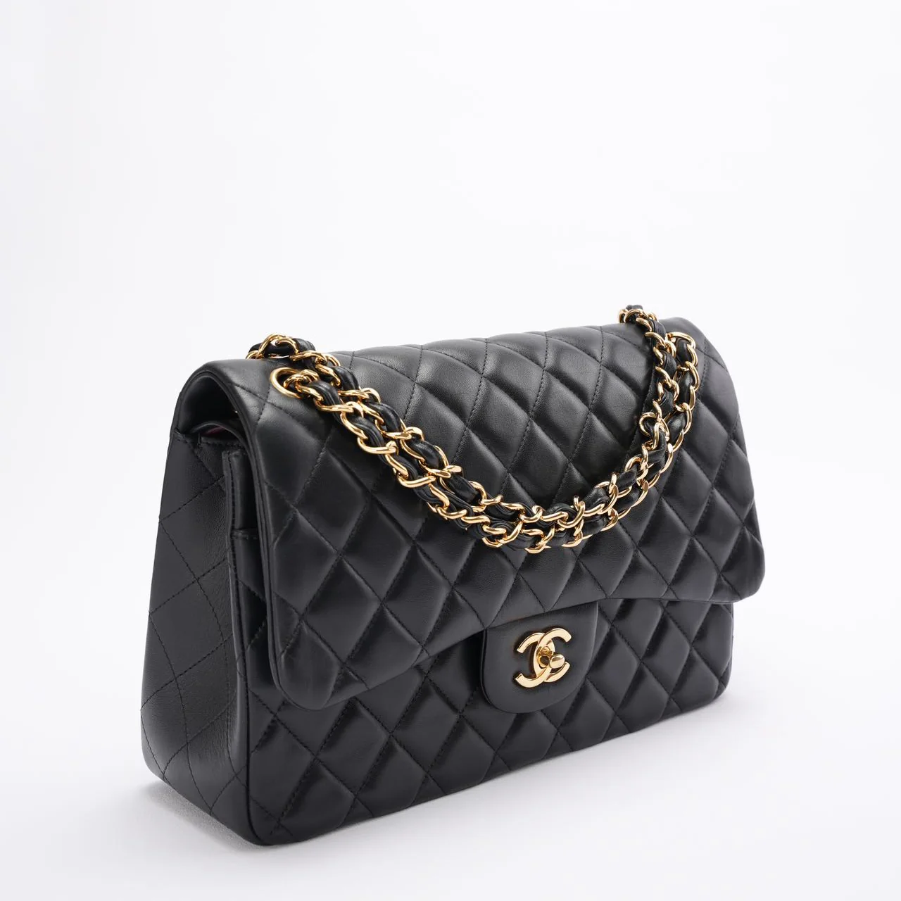 Chanel Classic Double Flap Bag Jumbo Black 2020