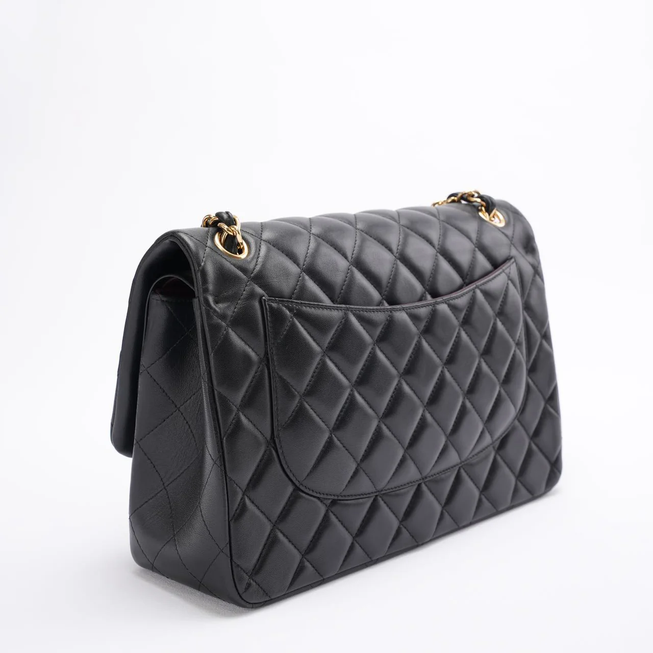 Chanel Classic Double Flap Bag Jumbo Black 2020