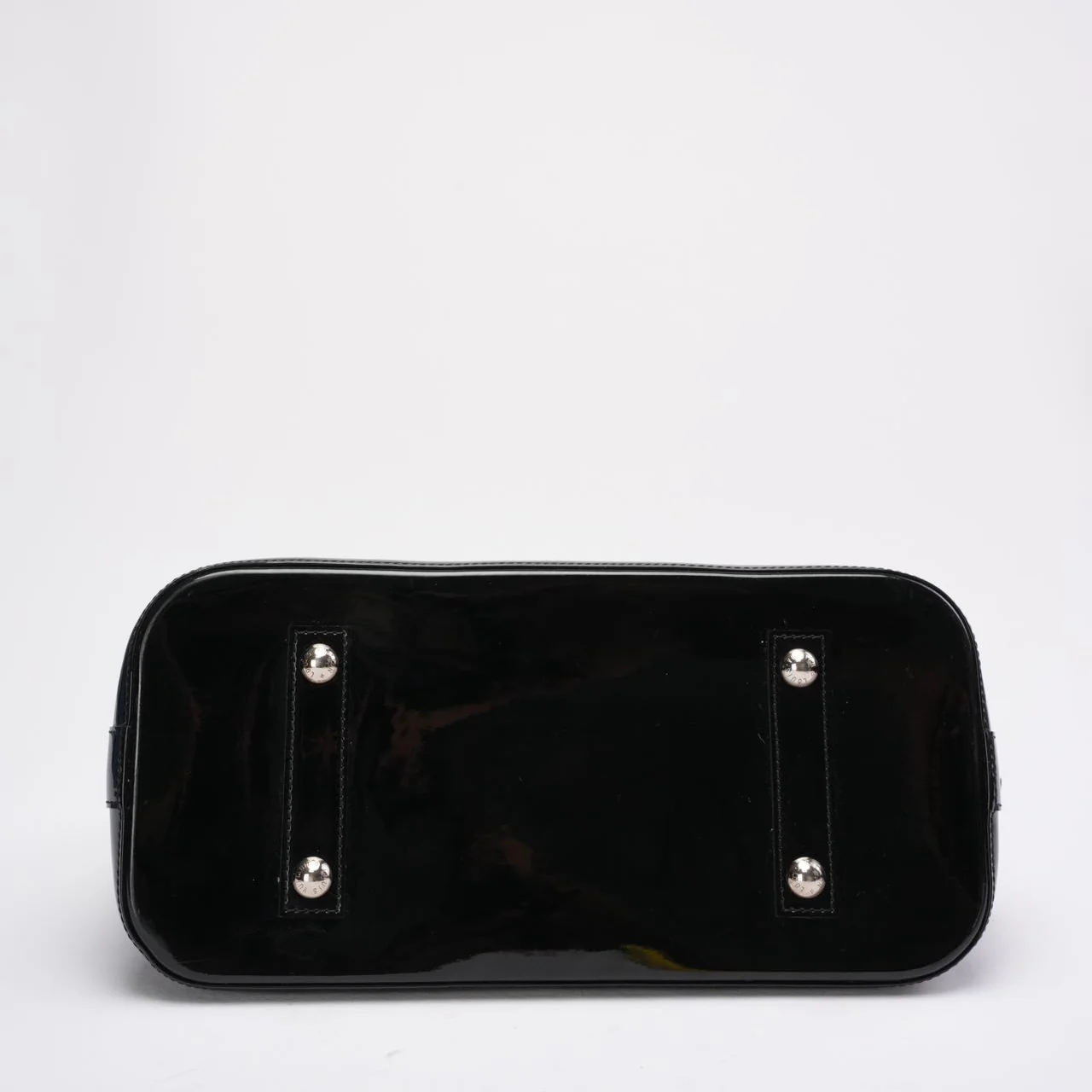 Louis Vuitton Black Epi Leather Alma MM Bag 2013