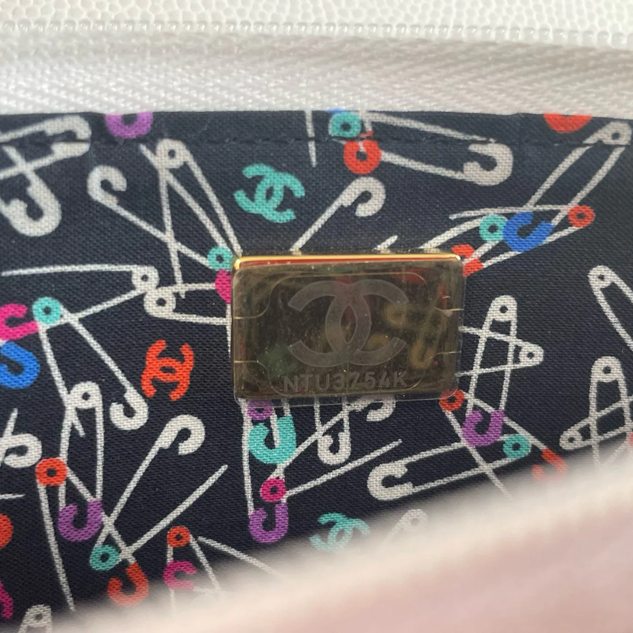 Chanel Wallet on Chain (woc) White Caviar Leather 2023