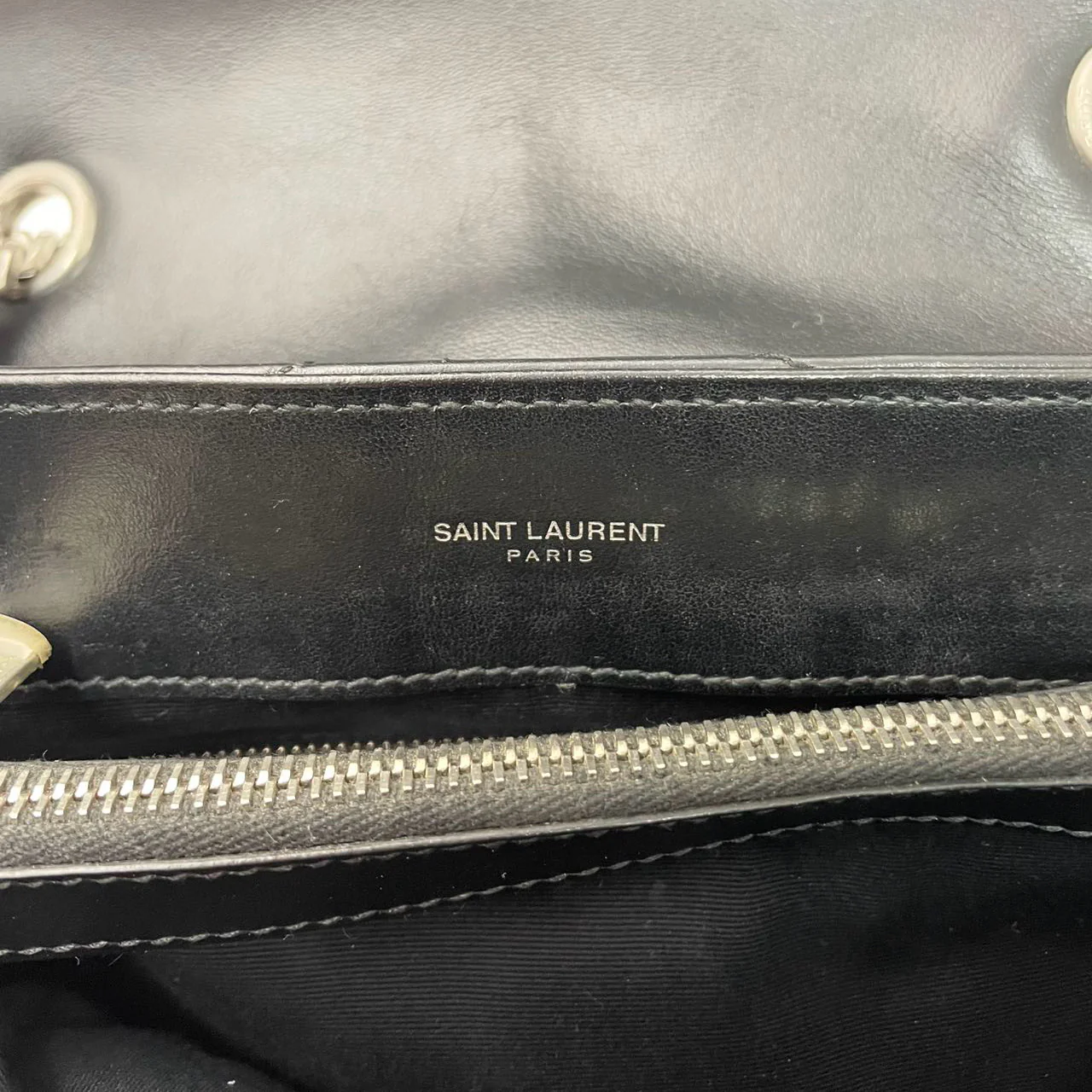Saint Laurent Black Loulou Medium Shoulder Bag 2021