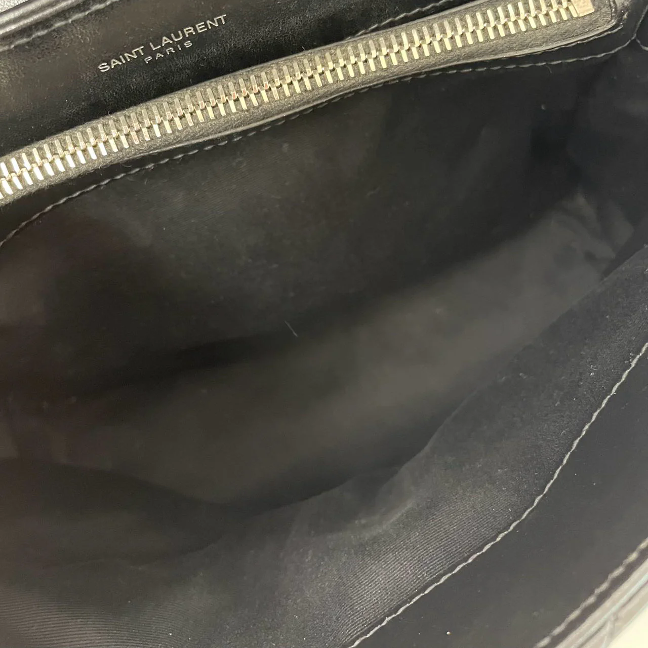 Saint Laurent Black Loulou Medium Shoulder Bag 2021