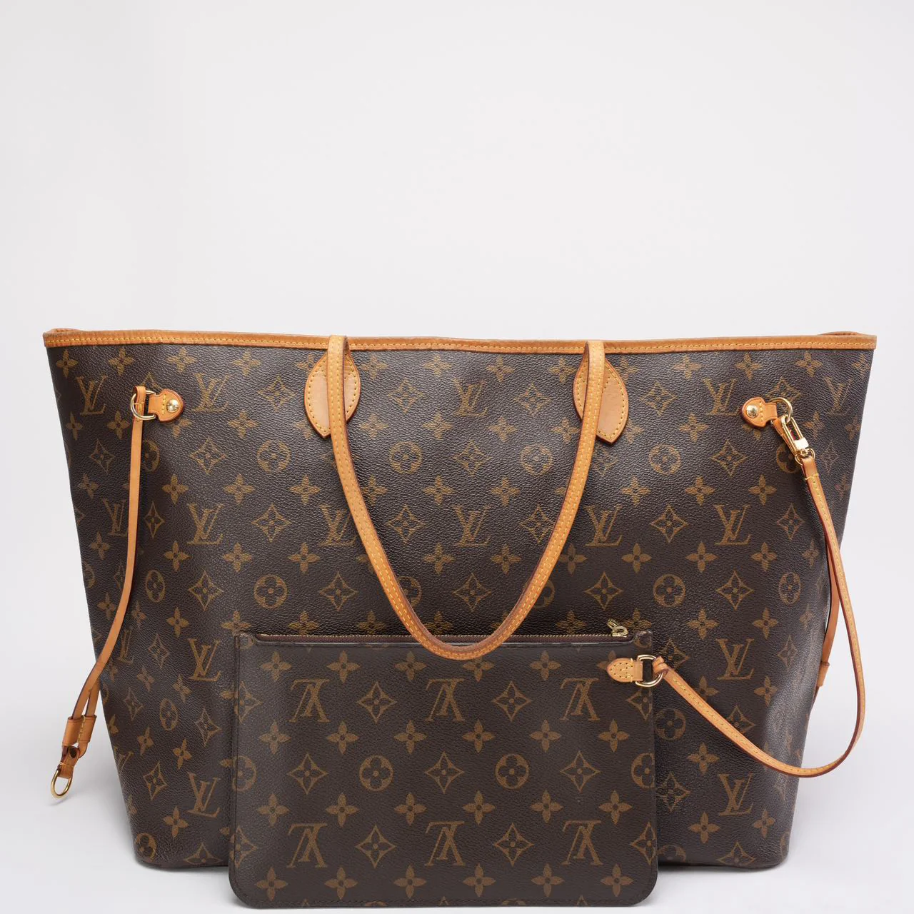 Louis Vuitton Monogram Neverfull GM Tote Bag 2013