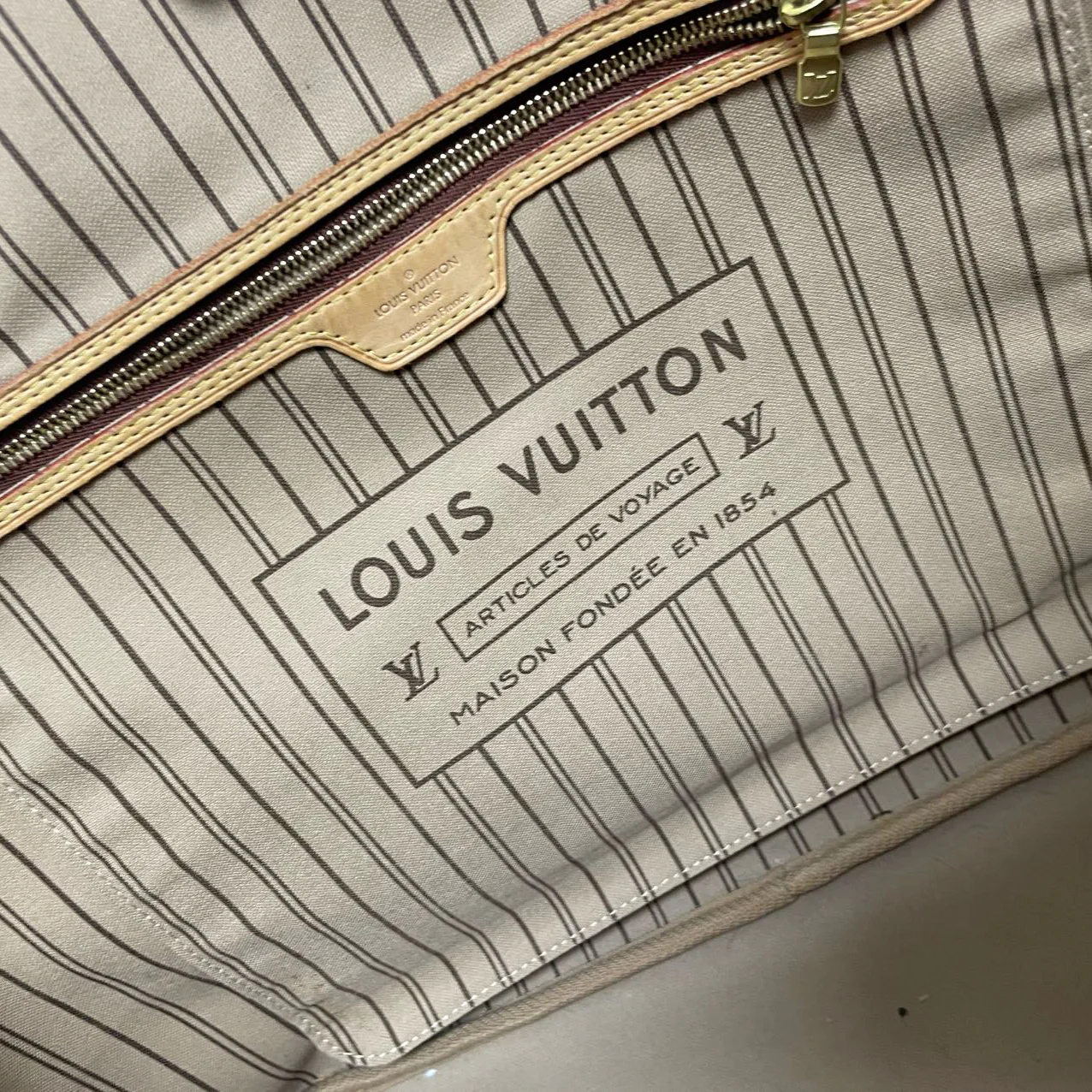 Louis Vuitton Monogram Neverfull GM Tote Bag 2013