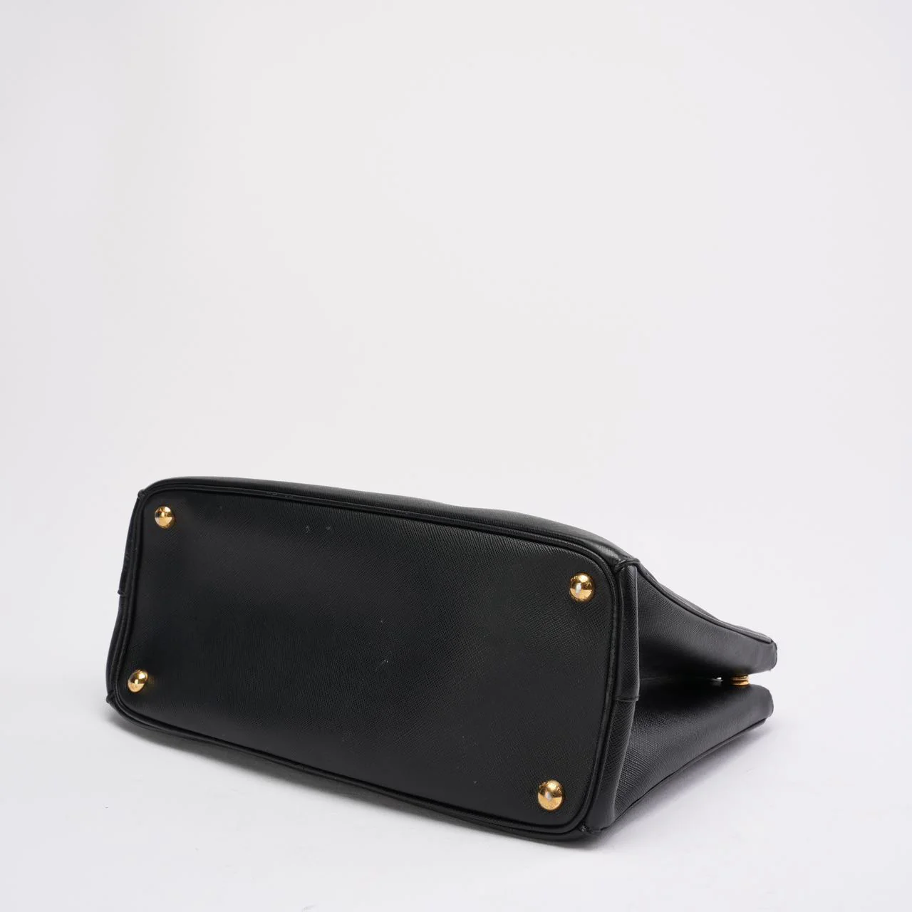 Prada Black Galleria Tote Bag Saffiano Leather