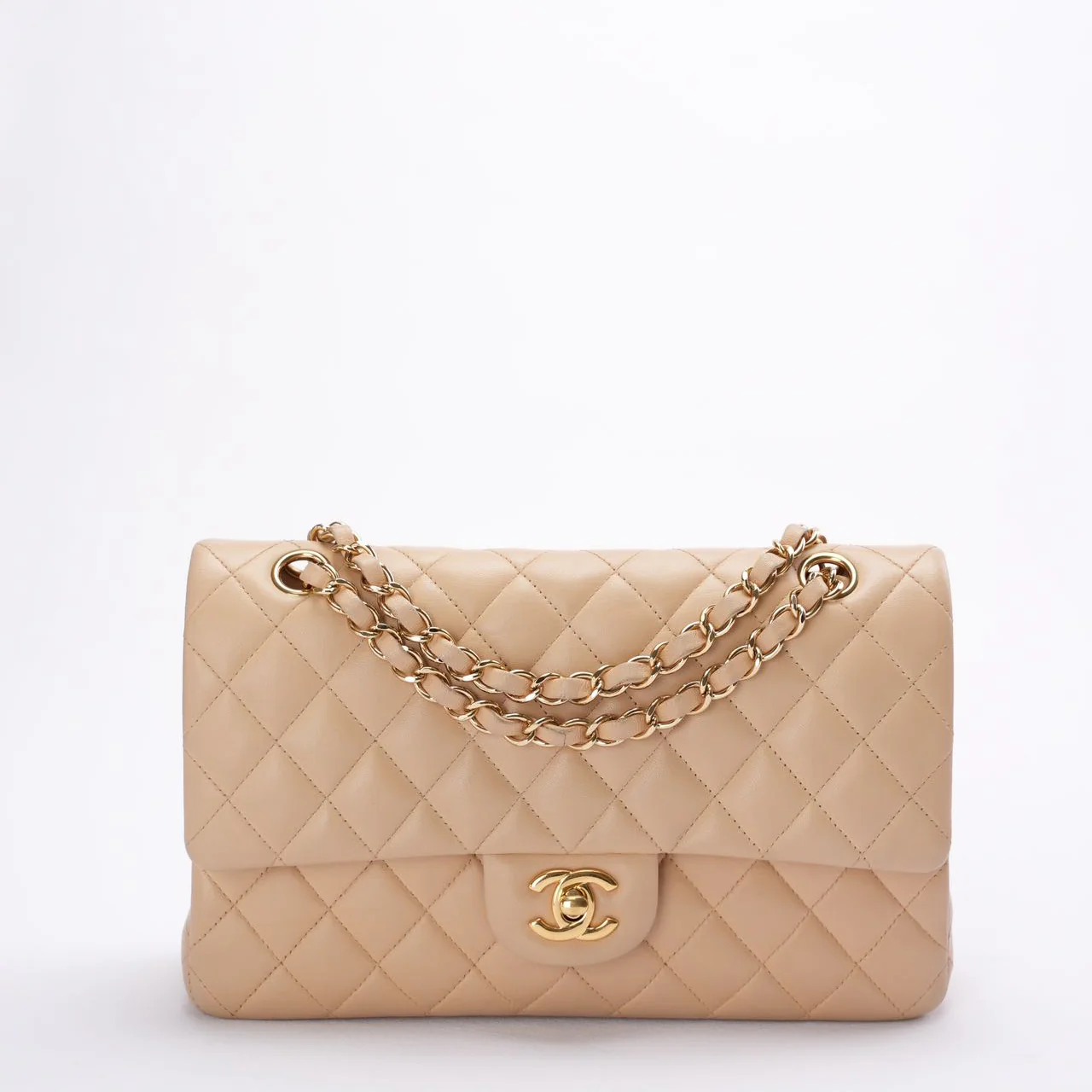 Chanel Classic Flap Bag medium Beige
