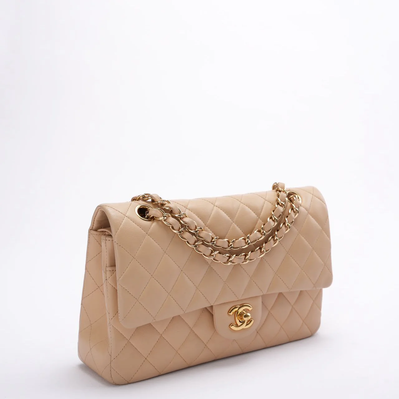 Chanel Classic Flap Bag medium Beige