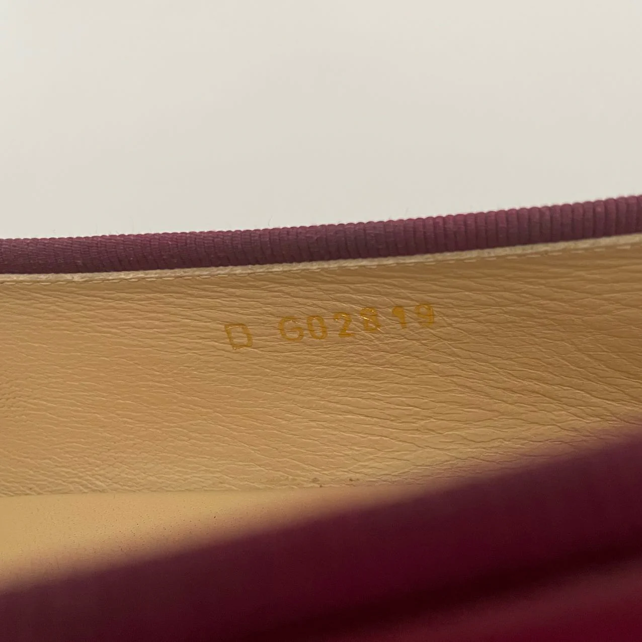 Chanel Ballerinas Ballet Flats In Burgundy and Black Size 40