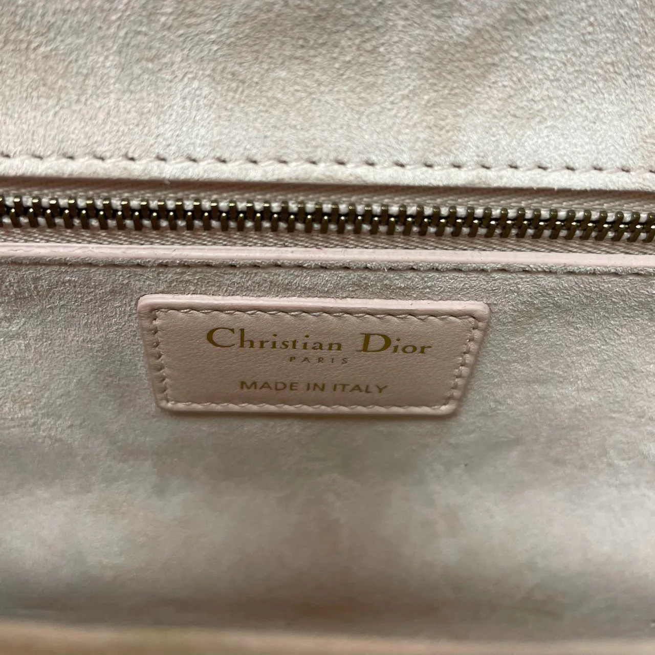 Christian Dior Pink Small Flap Shoulder Bag Lambskin 2017