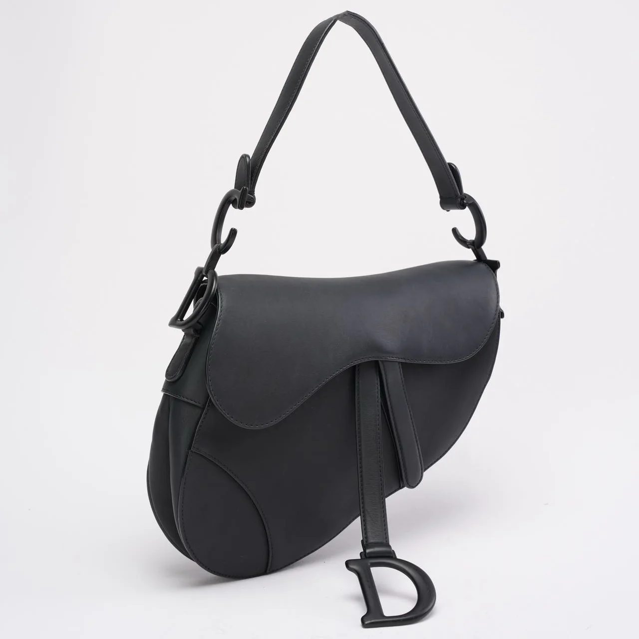 Christian Dior Saddle Bag Black Ultramatte 2022