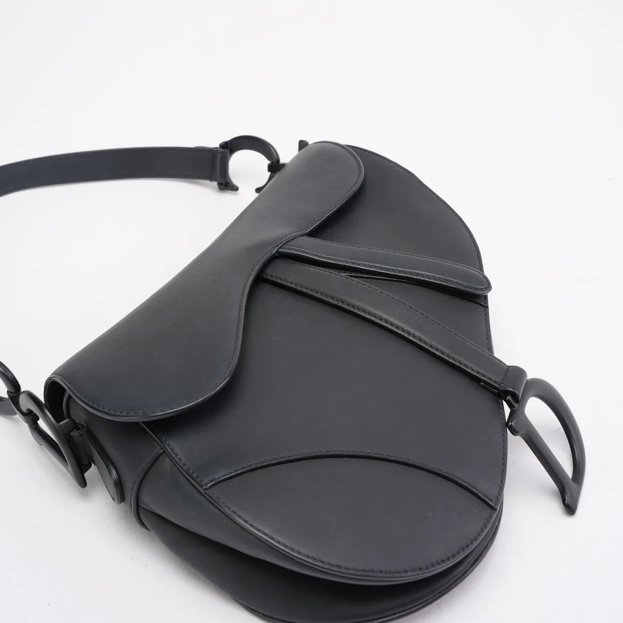 Christian Dior Saddle Bag Black Ultramatte 2022