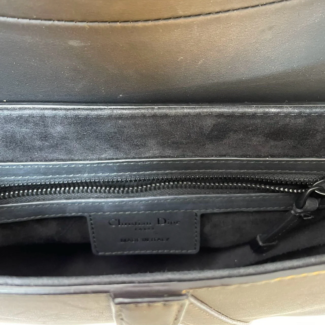 Christian Dior Saddle Bag Black Ultramatte 2022