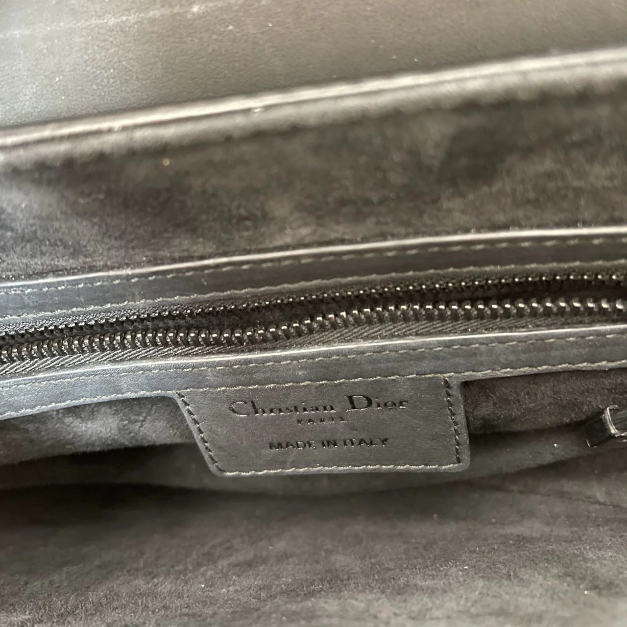 Christian Dior Saddle Bag Black Ultramatte 2022