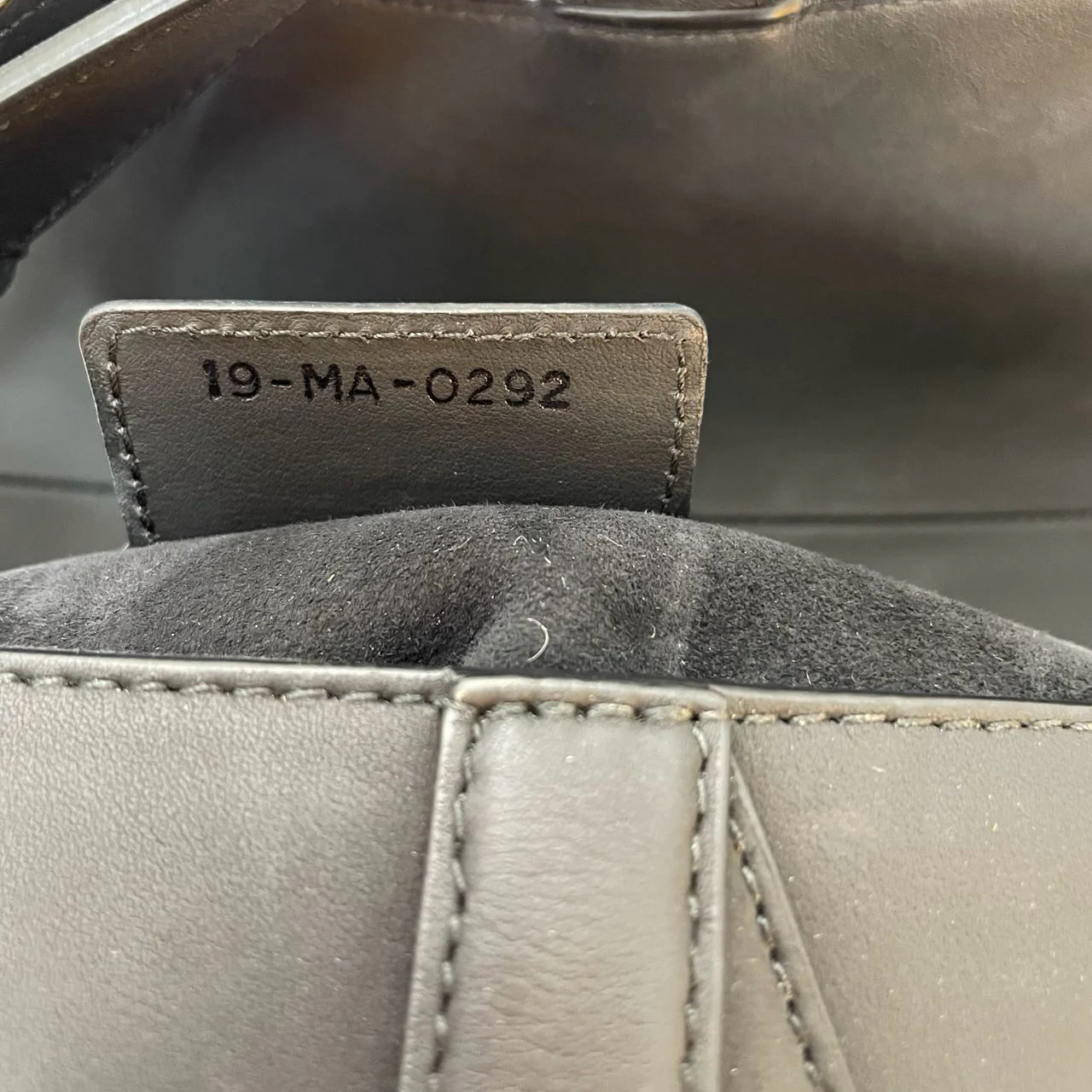 Christian Dior Saddle Bag Black Ultramatte 2022