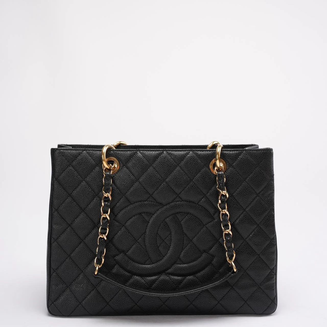 Chanel Shopping Tote GST Caviar Black  2013