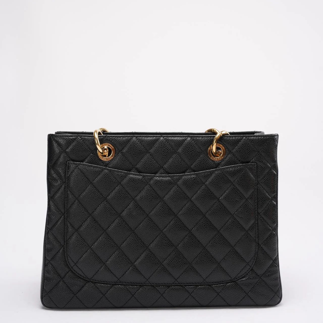 Chanel Shopping Tote GST Caviar Black  2013