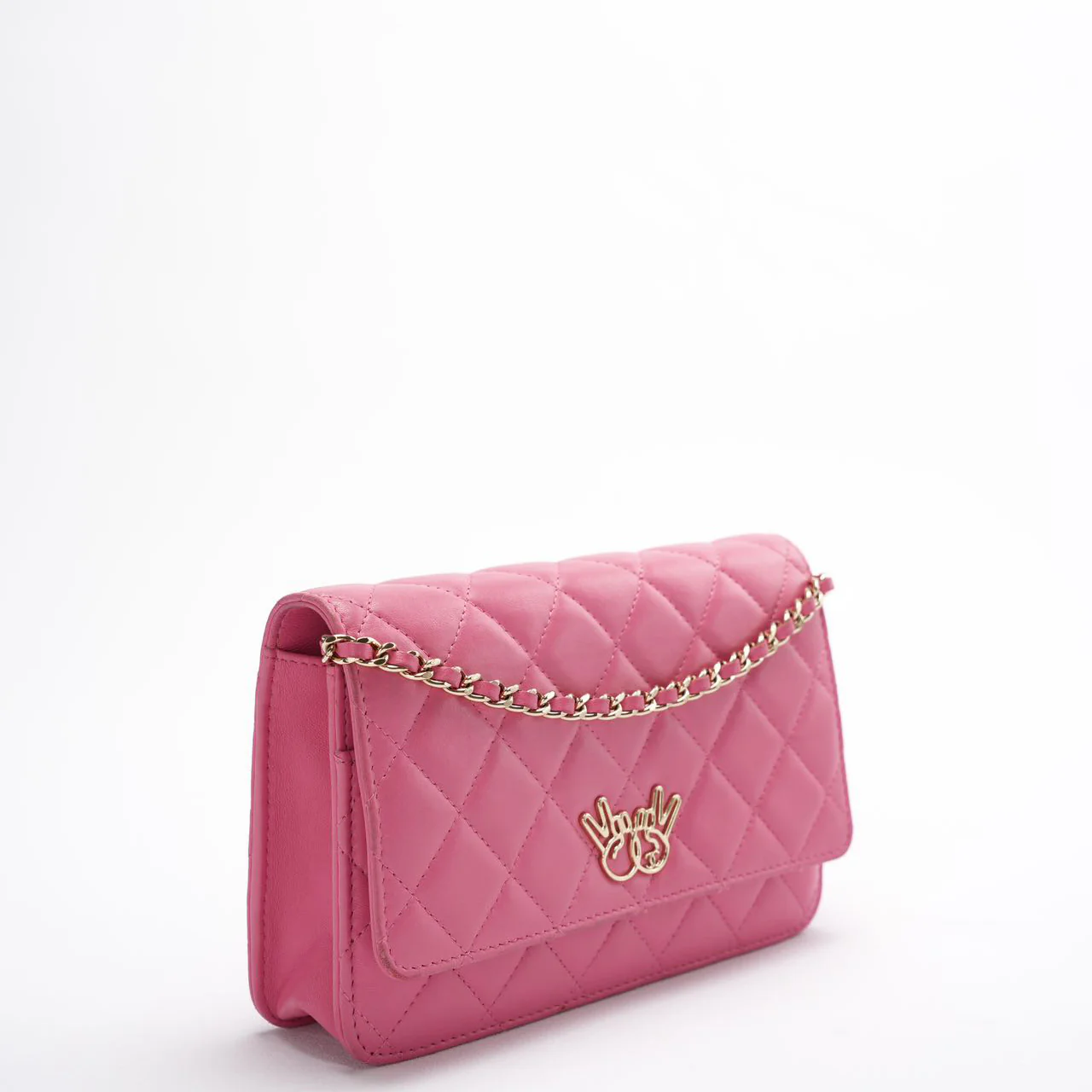 Chanel Wallet on Chain (woc) Bag Pink Emoticon