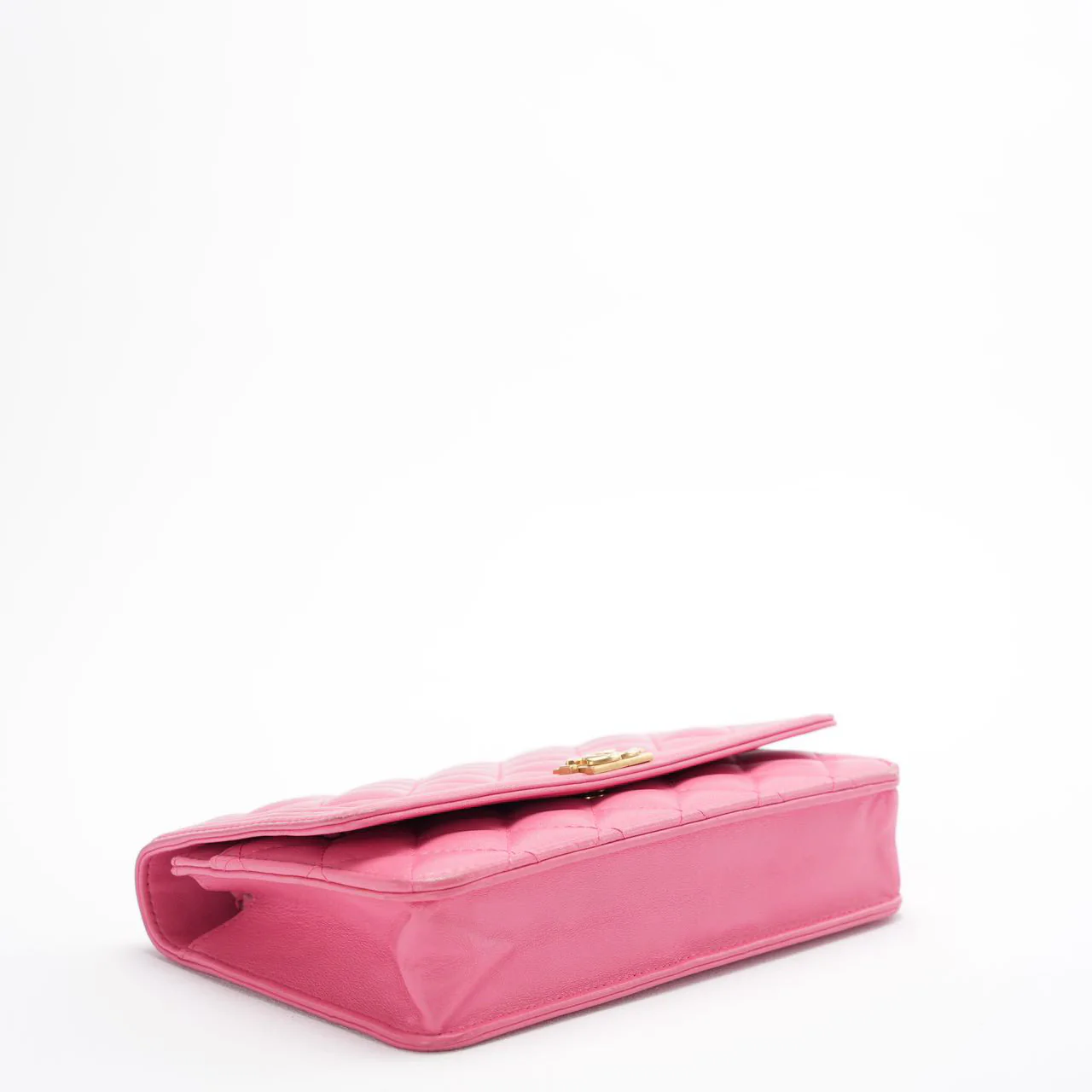 Chanel Boy Wallet on Chain (woc) Pink