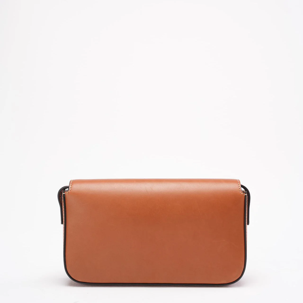 Celine Brown Triomphe Calfskin Claude Shoulder Bag 2024