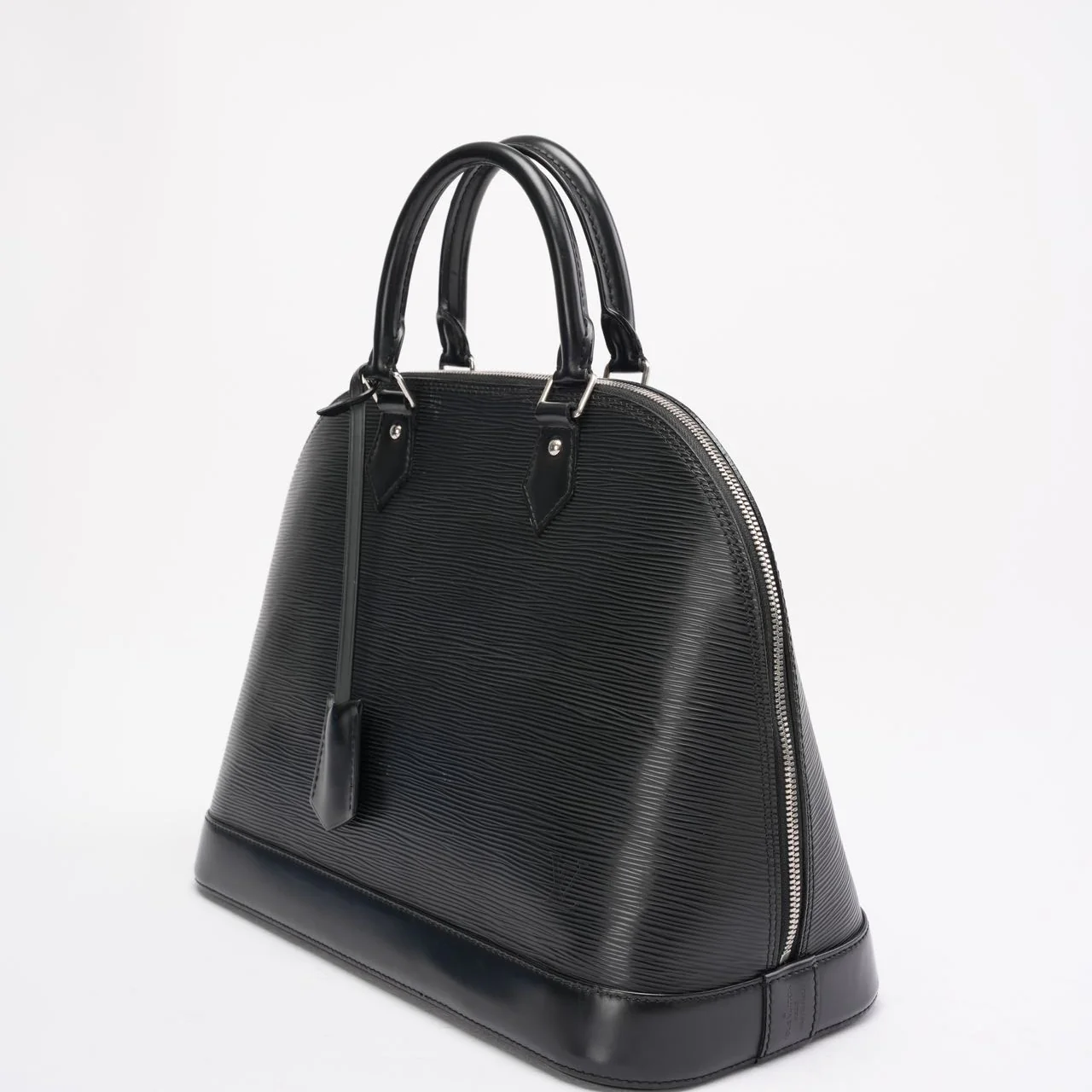 Louis Vuitton Black Epi Leather Alma MM Bag 2014