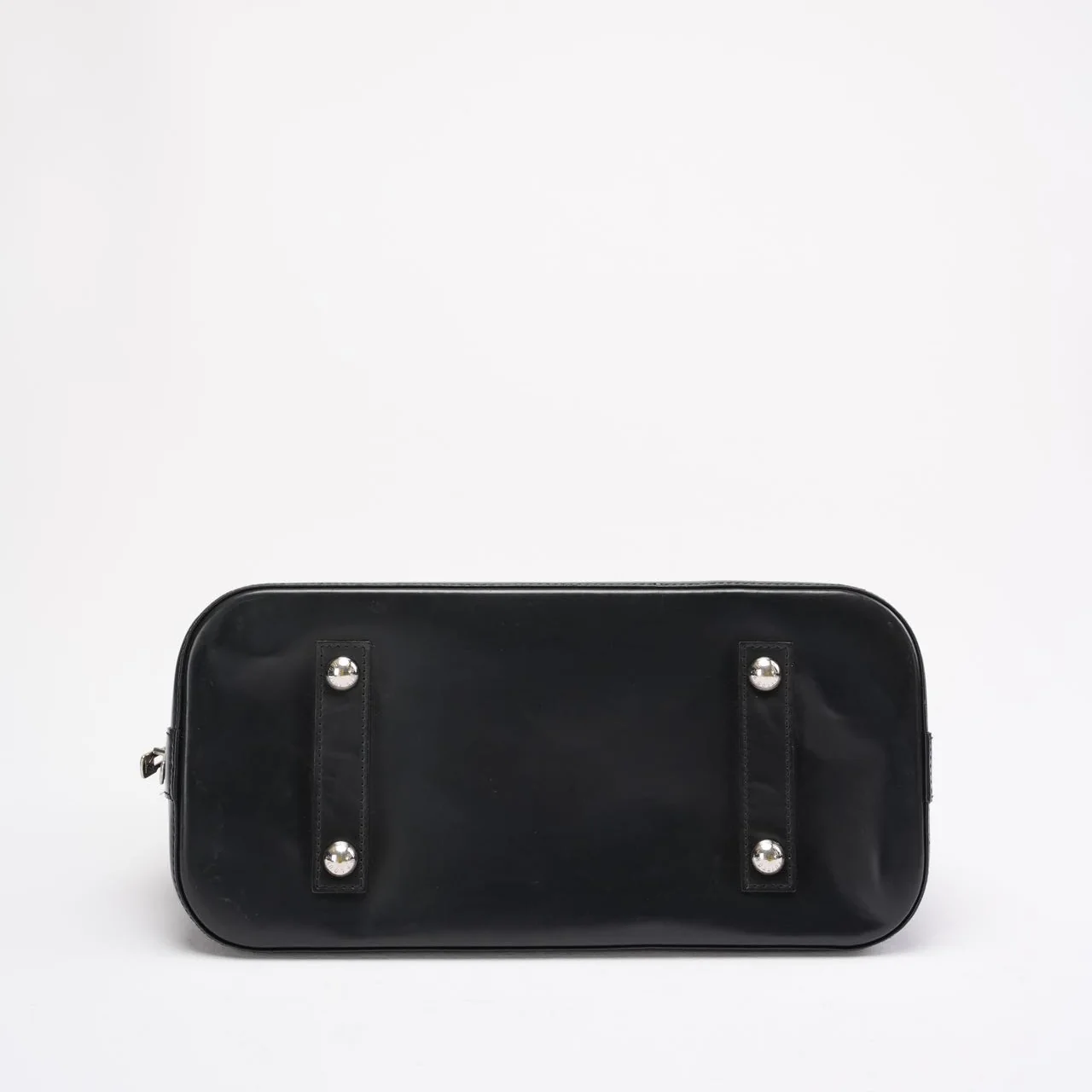 Louis Vuitton Black Epi Leather Alma MM Bag 2014