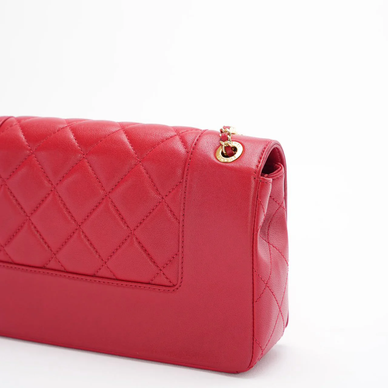 Chanel Mademoiselle Flap Bag Red