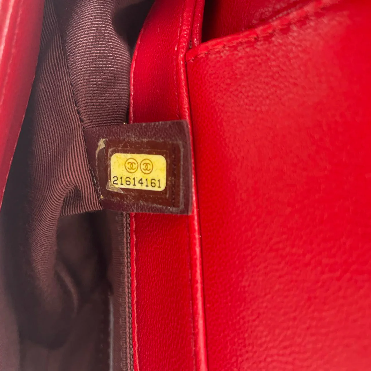 Chanel Mademoiselle Flap Bag Red