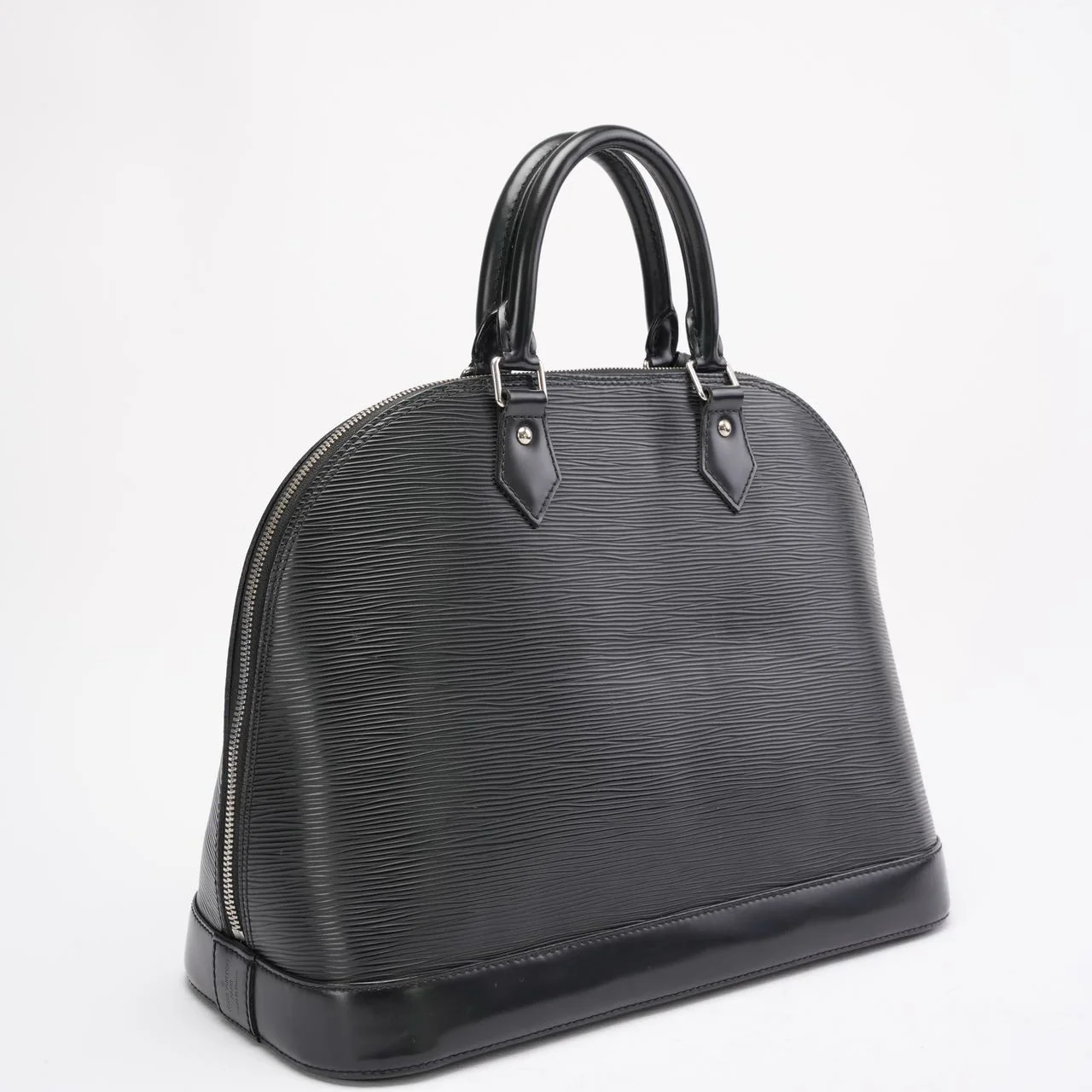 Louis Vuitton Black Epi Leather Alma PM Bag