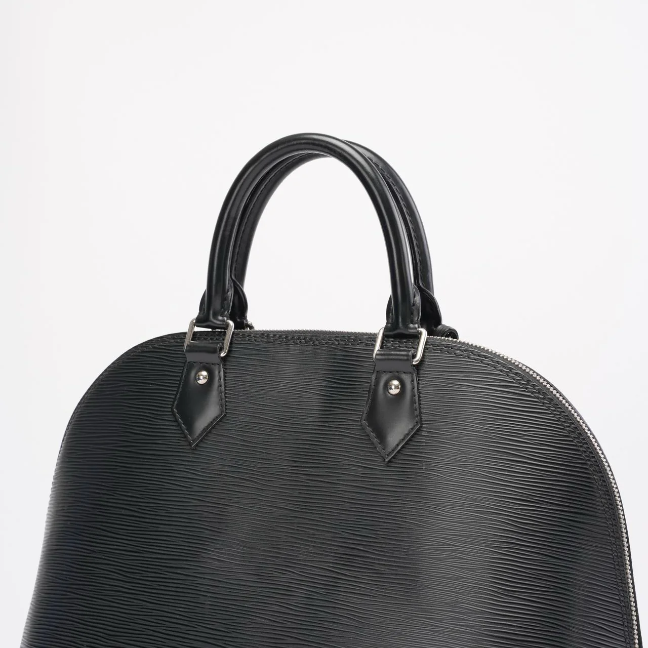 Louis Vuitton Black Epi Leather Alma PM Bag