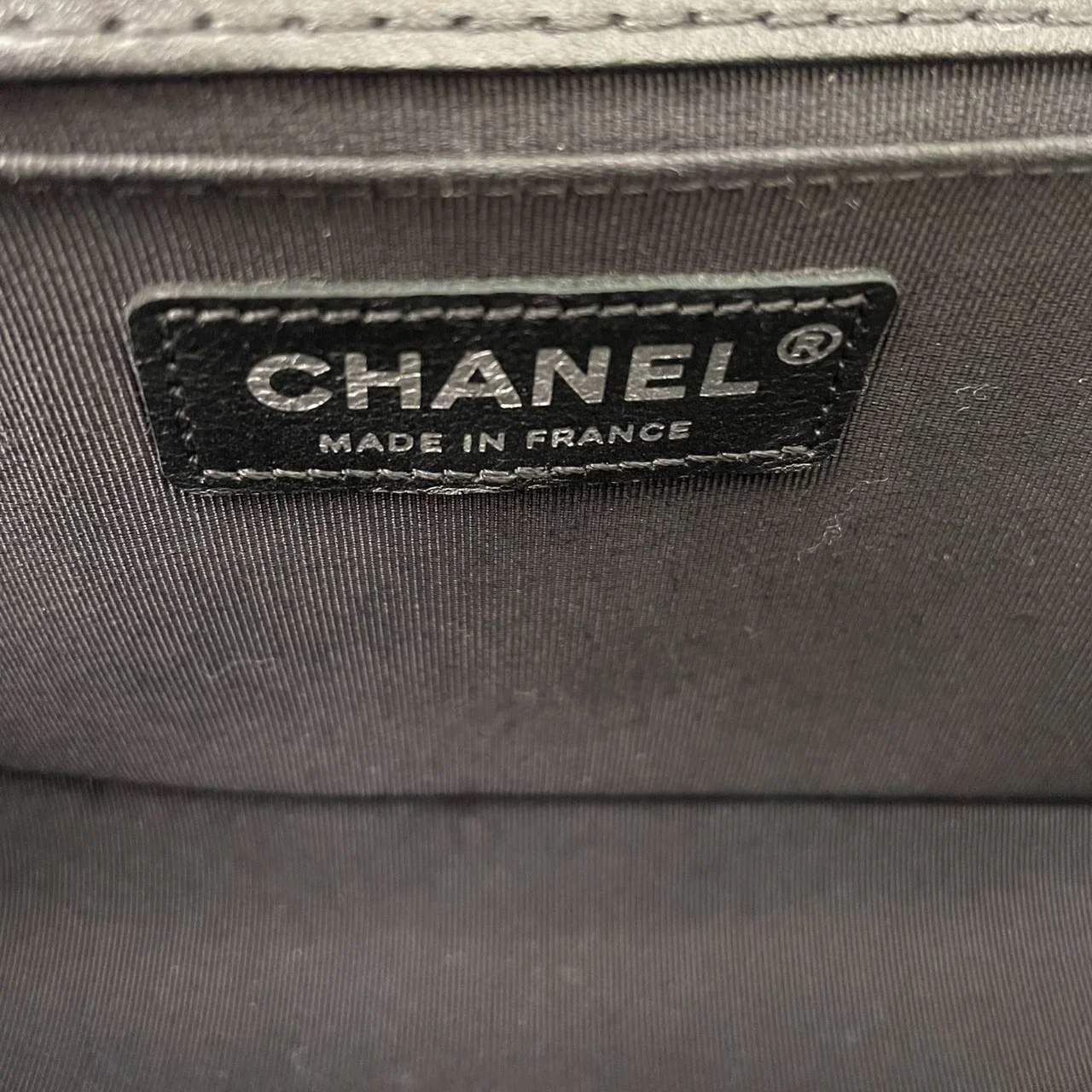 Chanel Black Celtic Medium Boy Bag Lambskin 2014