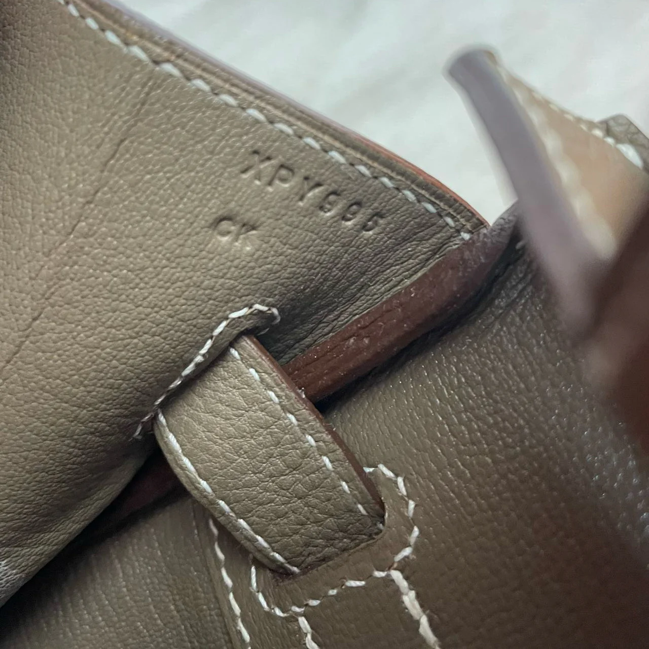 Hermes Birkin 30cm Sellier Bag Etoupe Togo Leather